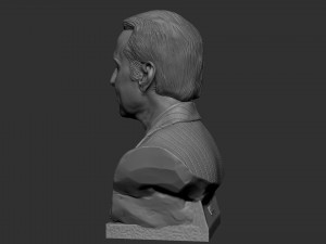 Nicolas Cage 3D-printmodel