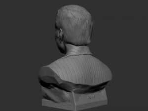 Nicolas Cage 3D-printmodel