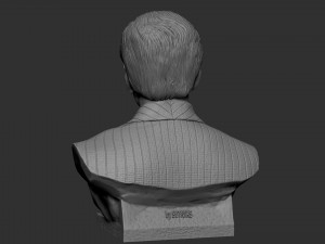 Nicolas Cage 3D-printmodel