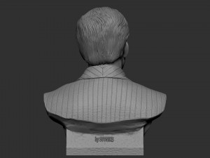 Nicolas Cage 3D-printmodel