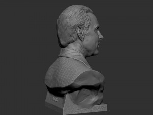 Nicolas Cage 3D-printmodel