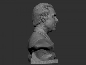 Nicolas Cage 3D-printmodel