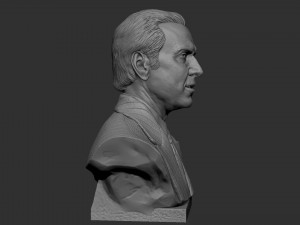 Nicolas Cage 3D-printmodel