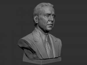 Nicolas Cage 3D-printmodel