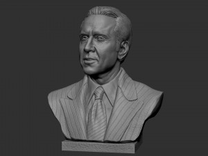 Nicolas Cage 3D-printmodel