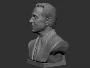 Nicolas Cage 3D-printmodel