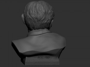 Stephen Hawking Modelo de Impressão 3D