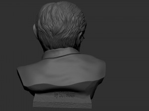 Stephen Hawking Modelo de Impressão 3D