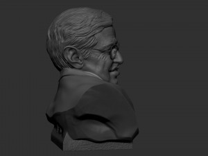 Stephen Hawking Modelo de Impressão 3D
