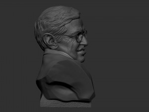 Stephen Hawking Modelo de Impressão 3D