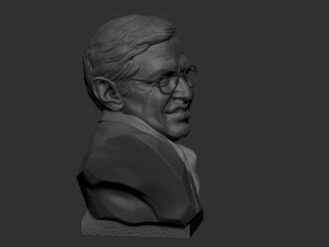 Stephen Hawking Modelo de Impressão 3D
