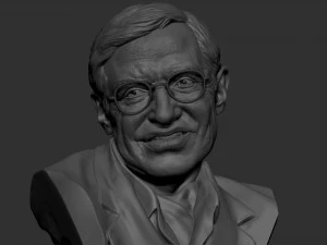 Stefan Hawking 3D printmodel