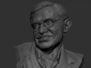 Stefan Hawking 3D printmodel