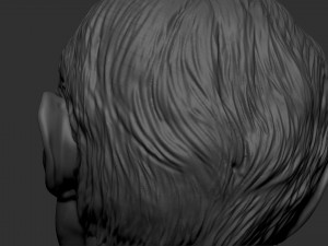 Stephen Hawking Modelo de Impressão 3D