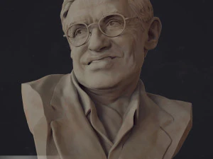 Stefan Hawking 3D printmodel