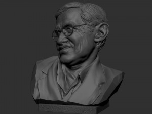 Stephen Hawking Modelo de Impressão 3D
