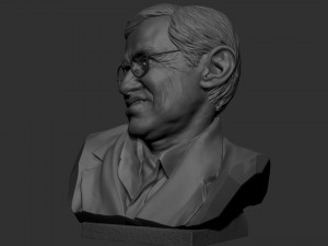 Stephen Hawking Modelo de Impressão 3D