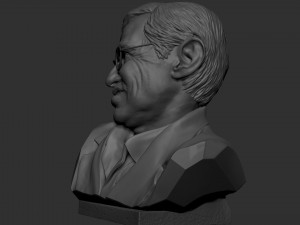 Stephen Hawking Modelo de Impressão 3D