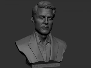 Tom Cruise 3D Print Model