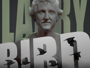 拉里&middot;乔&middot;伯德 3D 打印模型