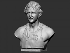 Larry Joe Bird 3Dプリントモデル