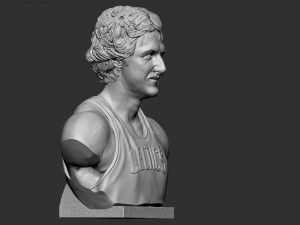 Larry Joe Bird 3Dプリントモデル