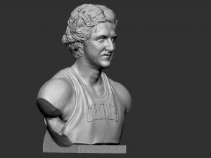 Larry Joe Bird 3Dプリントモデル