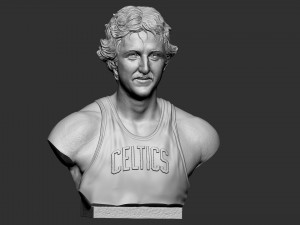 Larry Joe Bird 3Dプリントモデル