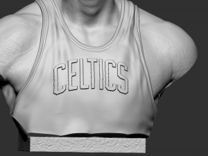 Larry Joe Bird 3Dプリントモデル