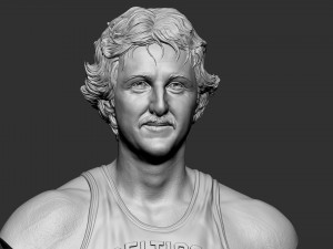 Larry Joe Bird 3Dプリントモデル