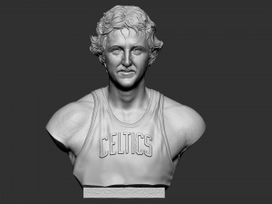 Larry Joe Bird 3Dプリントモデル
