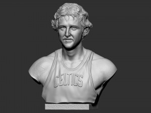 Larry Joe Bird 3Dプリントモデル