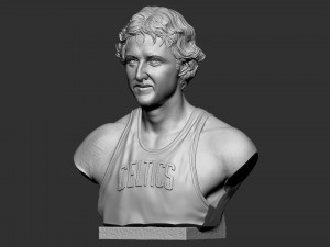 Larry Joe Bird 3Dプリントモデル