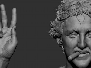 Larry Bird jewerly 3D Print Model
