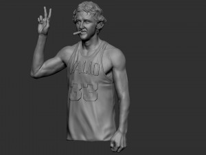 Larry Bird jewerly 3D Print Model