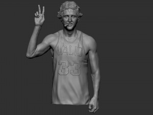 Larry Bird jewerly 3D Print Model
