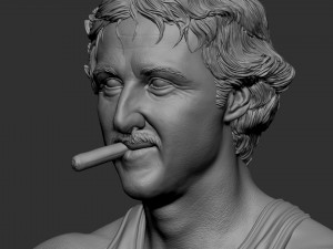 Larry Bird jewerly 3D Print Model