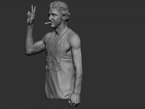 Larry Bird jewerly 3D Print Model