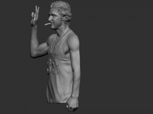 Larry Bird jewerly 3D Print Model