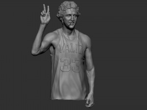 Larry Bird jewerly 3D Print Model