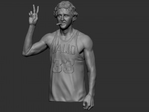 Larry Bird jewerly 3D Print Model