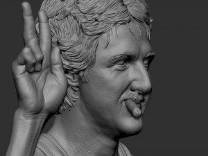 Larry Bird jewerly 3D Print Model