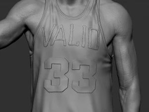 Larry Bird jewerly 3D Print Model