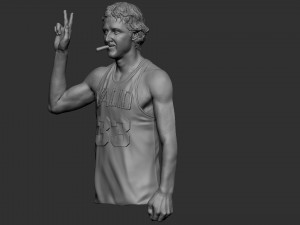 Larry Bird jewerly 3D Print Model