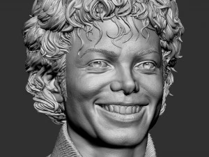 Michael Jackson 3D Baskı Modeli