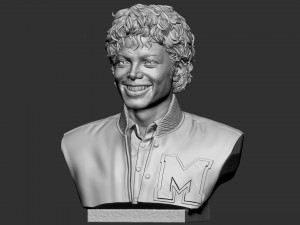 Michael Jackson 3D-Druckmodell