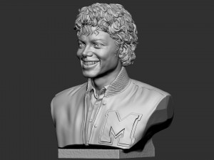 Michael Jackson 3D-Druckmodell