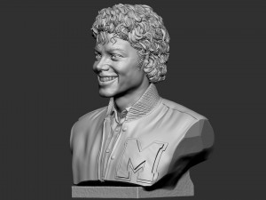 Michael Jackson 3D-Druckmodell
