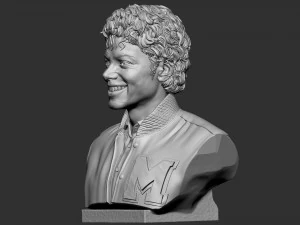 Michael Jackson 3D Print Model