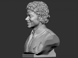 Michael Jackson 3D-Druckmodell